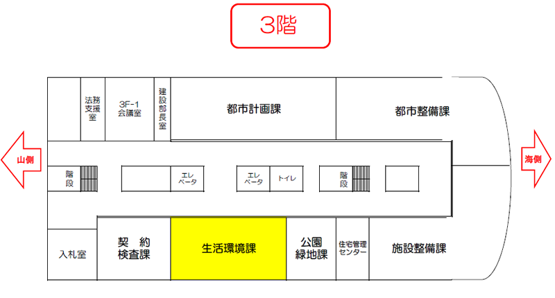 3階配置図の画像